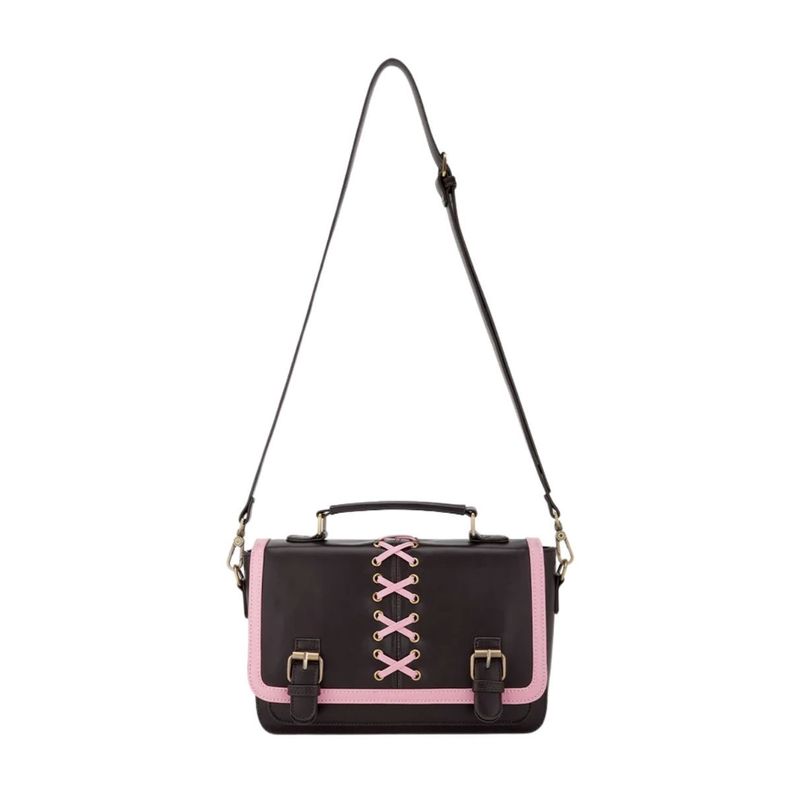 Ecosusi Bolso Mensajero Victoria iPad Mini 7,9"- Rosa Café-3