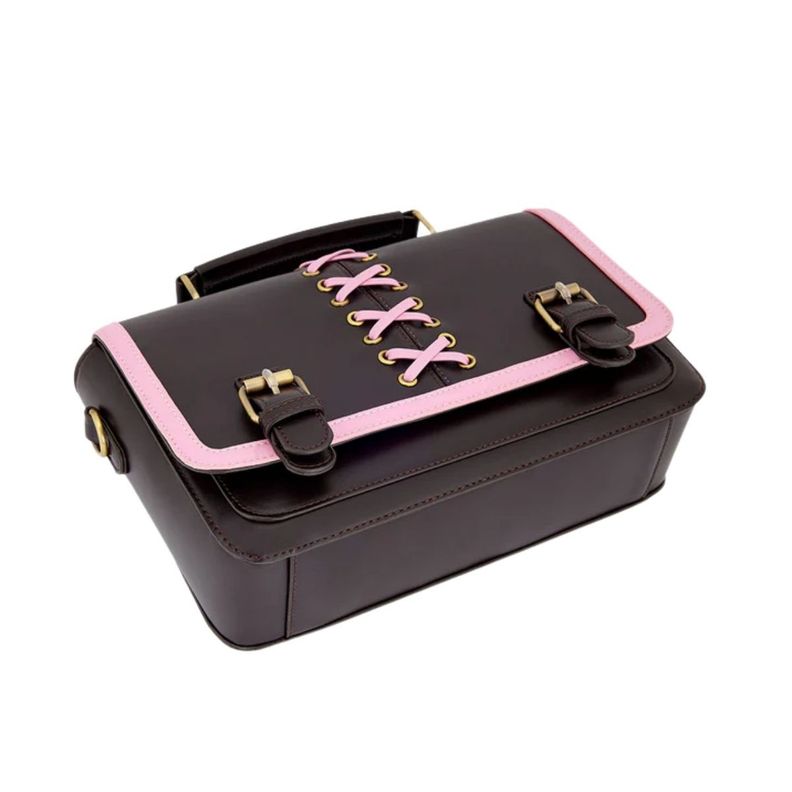 Ecosusi Bolso Mensajero Victoria iPad Mini 7,9"- Rosa Café-6