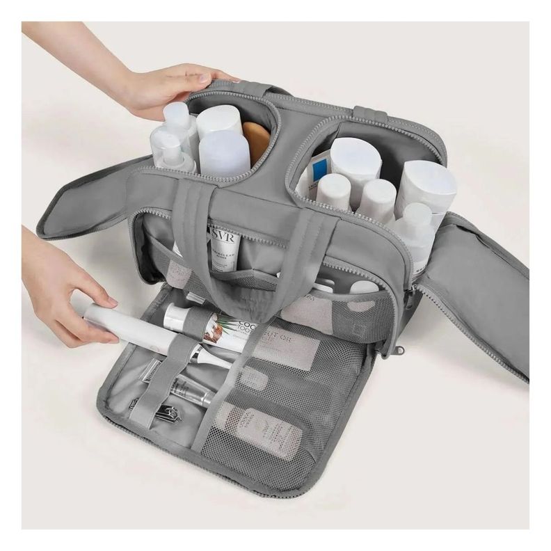 Bagsmart Neceser Multifuncional Zora Spacesaver 4 en 1 - Gris-4