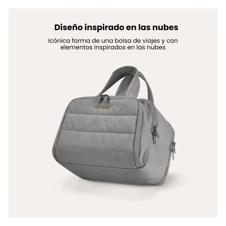 Bagsmart Neceser Multifuncional Zora Spacesaver 4 en 1 - Gris-5