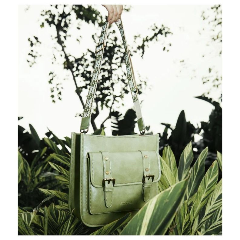 Ecosusi Bolso Mensajero Sophie para tablet 11" - Verde-2