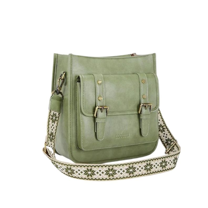 Ecosusi Bolso Mensajero Sophie para tablet 11" - Verde-3