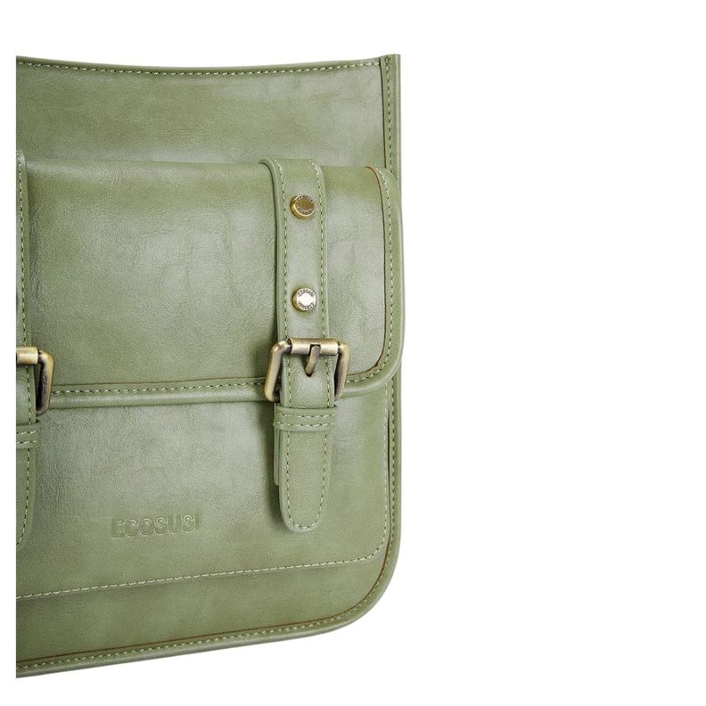 Ecosusi Bolso Mensajero Sophie para tablet 11" - Verde-4