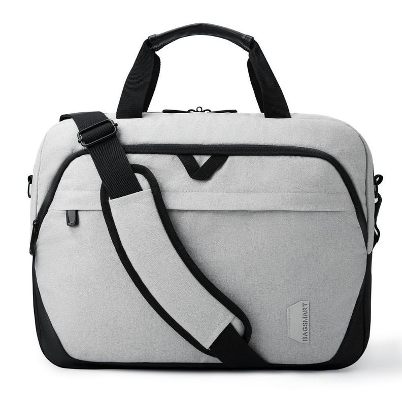 BAGSMART Maletín notebook 15.6” - Gris-0