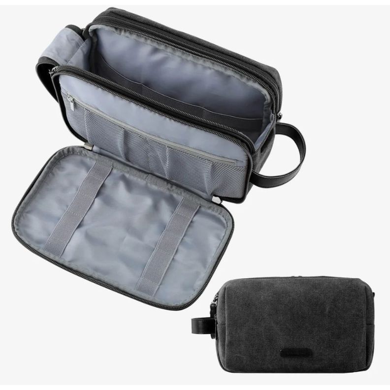Bagsmart - Neceser de aseo para hombres - Negro-0
