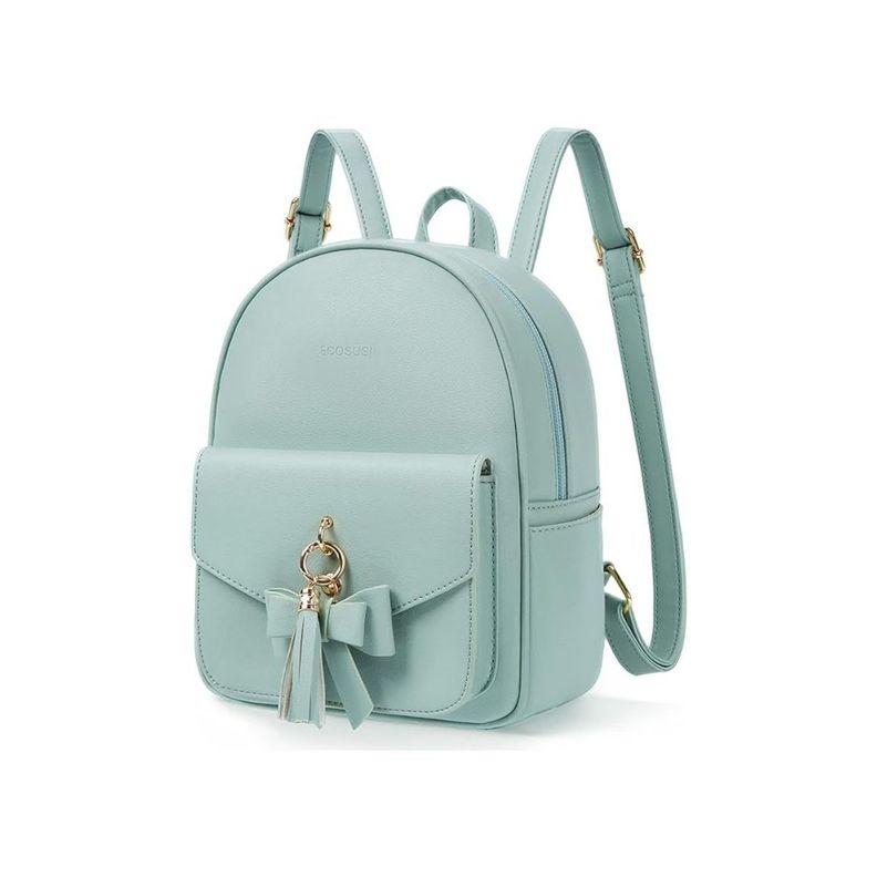 Ecosusi Mini Mochila con Lazo - Verde-0