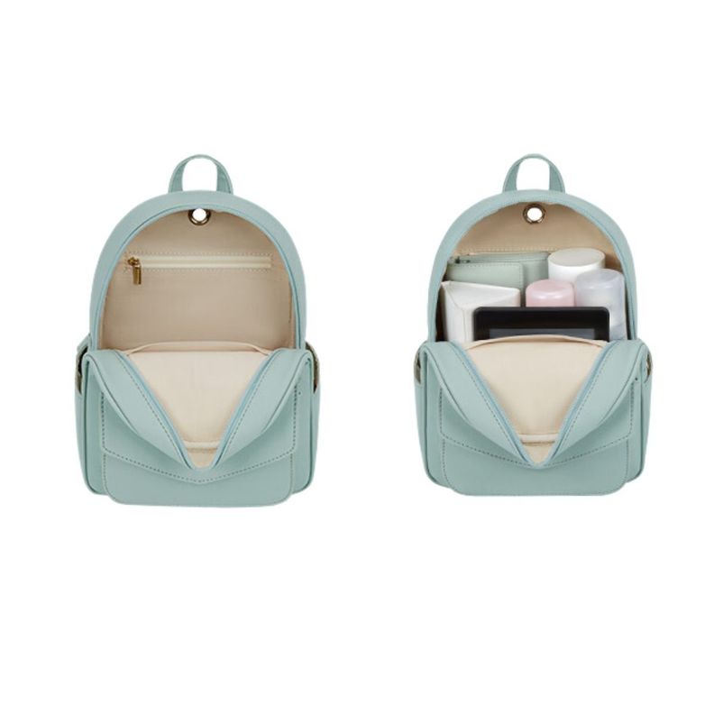 Ecosusi Mini Mochila con Lazo - Verde-4