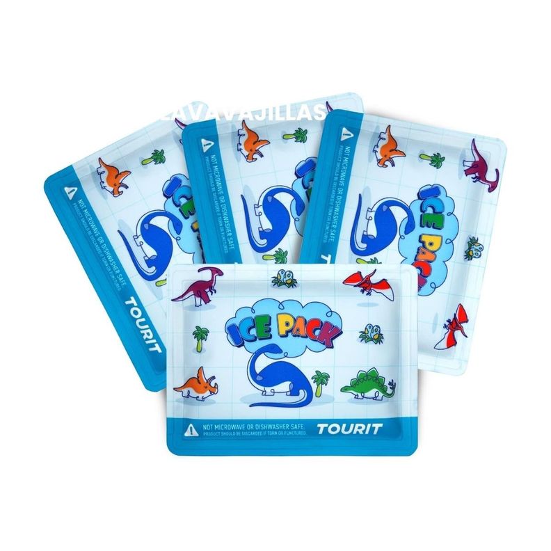 Tourit Hielos Reutilizables para Niños Pack x4-0