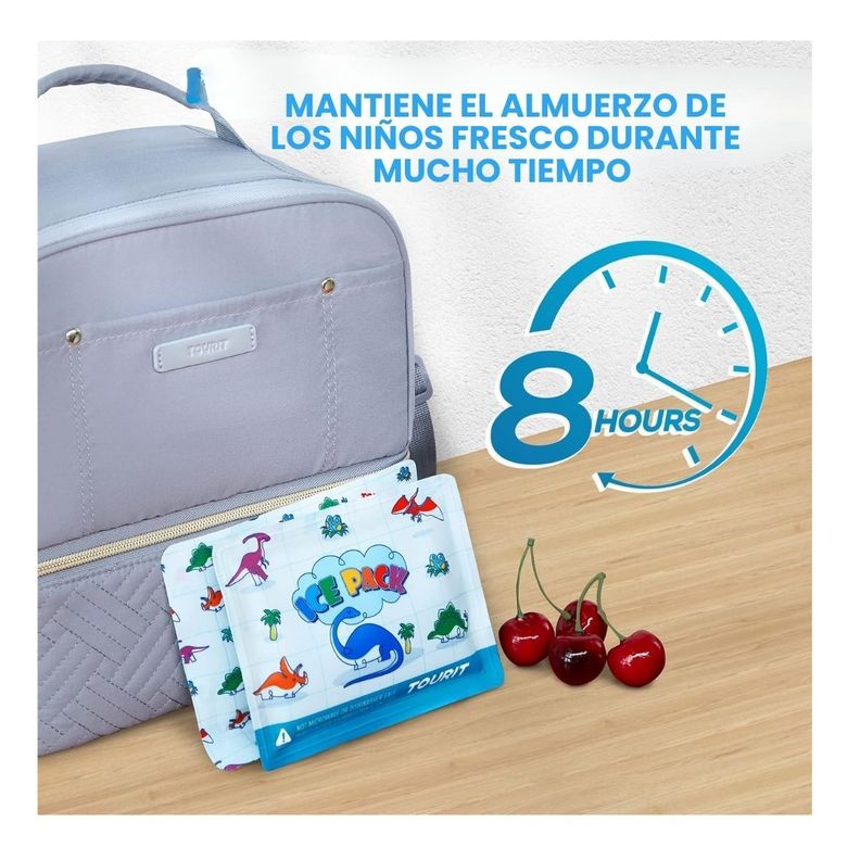 Tourit Hielos Reutilizables para Niños Pack x4-5