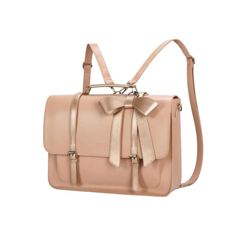 Ecosusi Maletín y Mochila Cocoa Truffle para Notebook 15.6" - Rosa-1
