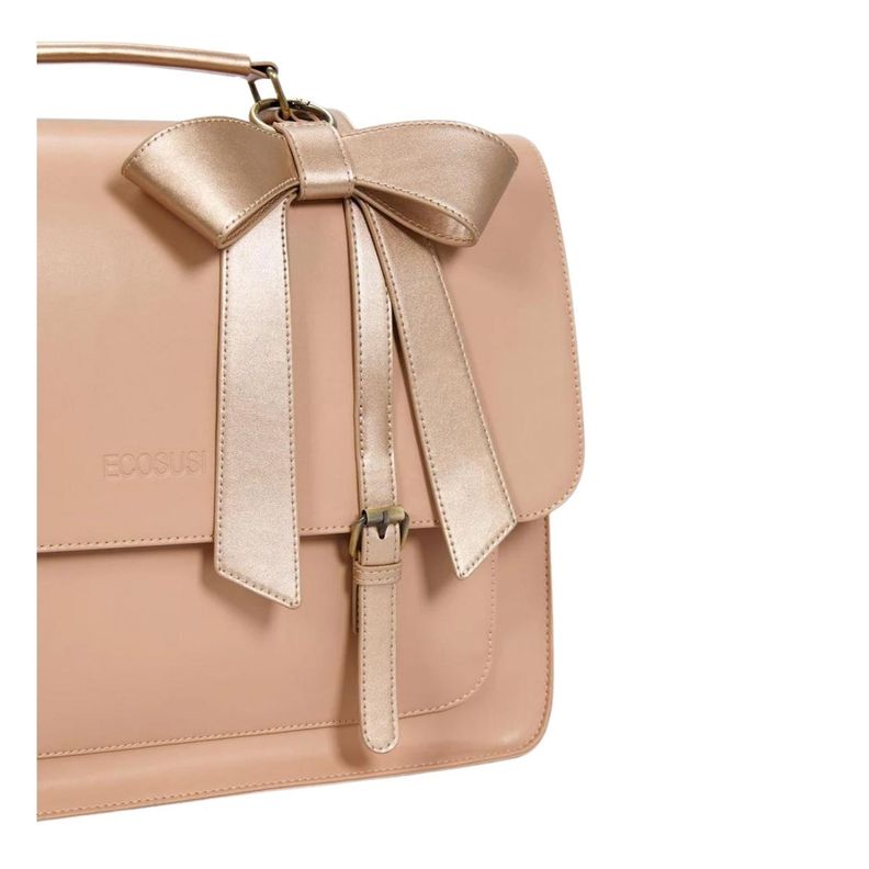 Ecosusi Maletín y Mochila Cocoa Truffle para Notebook 15.6" - Rosa-5