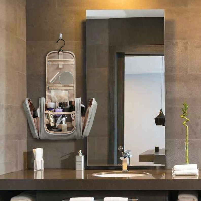 Bagsmart neceser organizador colgante - Gris-7