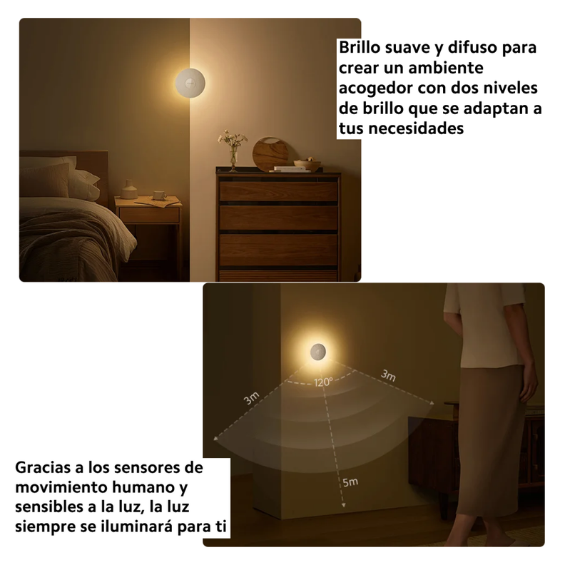 Xiaomi Lámpara con Sensor de Movimiento Night Light 3 Blanco-4