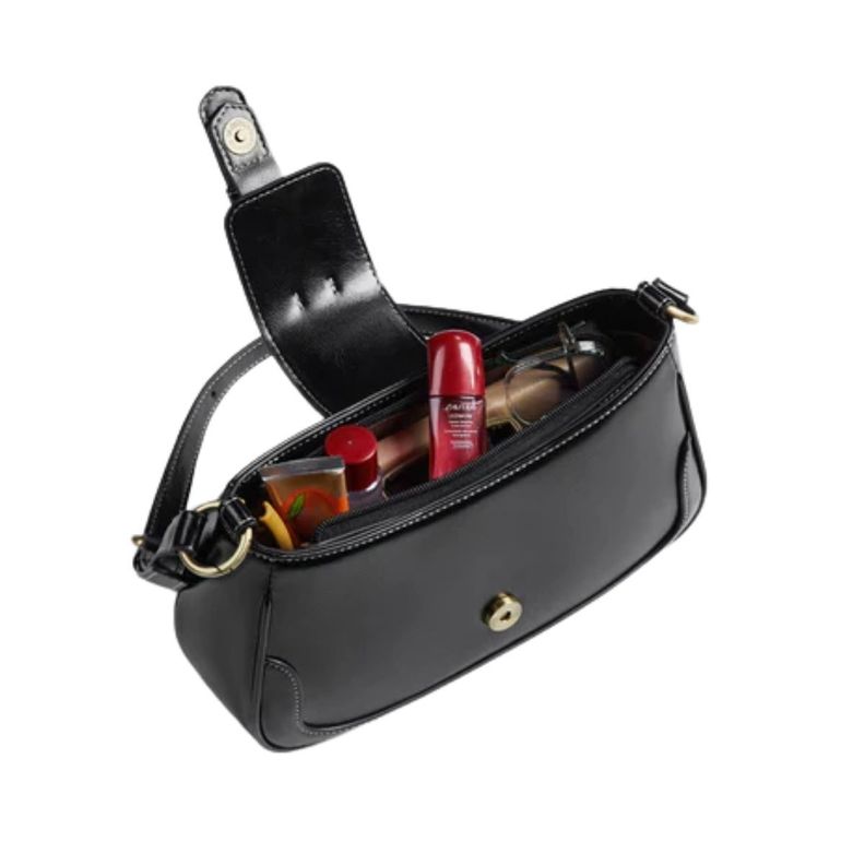 Ecosusi Cartera Vintage Alison de Uso Diario - Negro-4