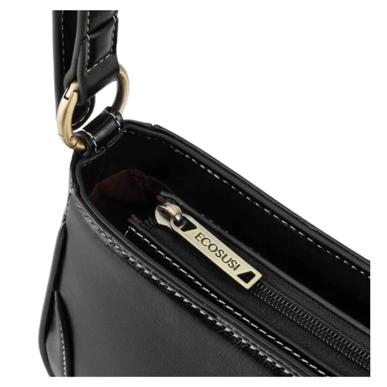 Ecosusi Cartera Vintage Alison de Uso Diario - Negro-5