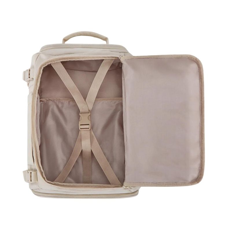 Bagsmart Mochila de Viaje Blast Mediana 38L para Notebook 15.6" - Beige-6