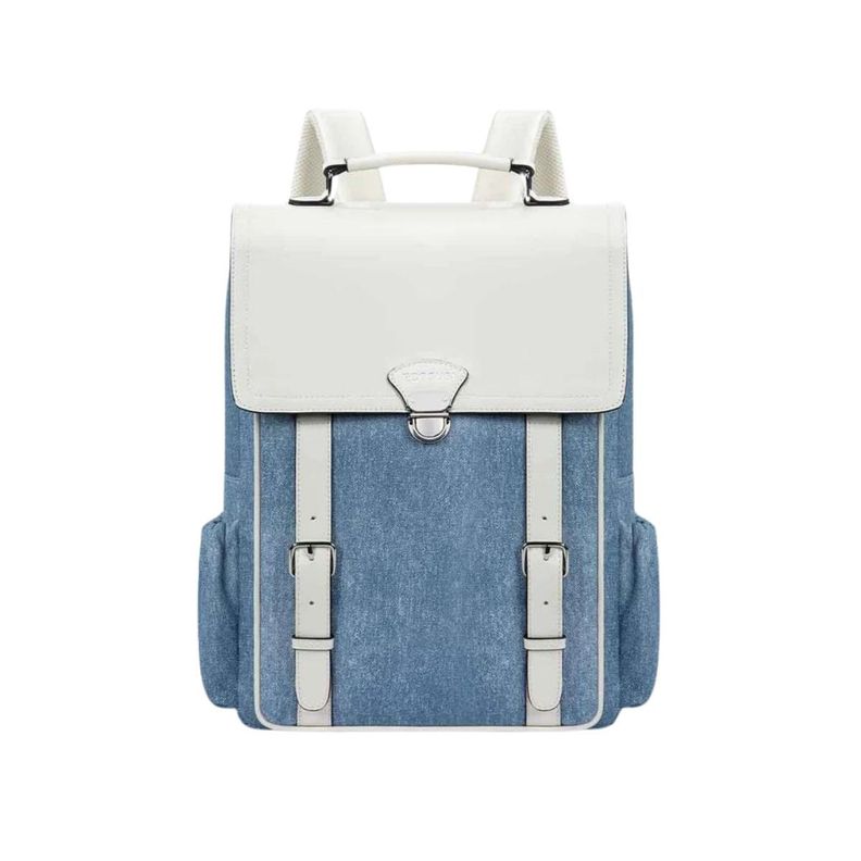 Ecosusi Mochila Inspiracion Denim para Notebook 15,6 - Azul