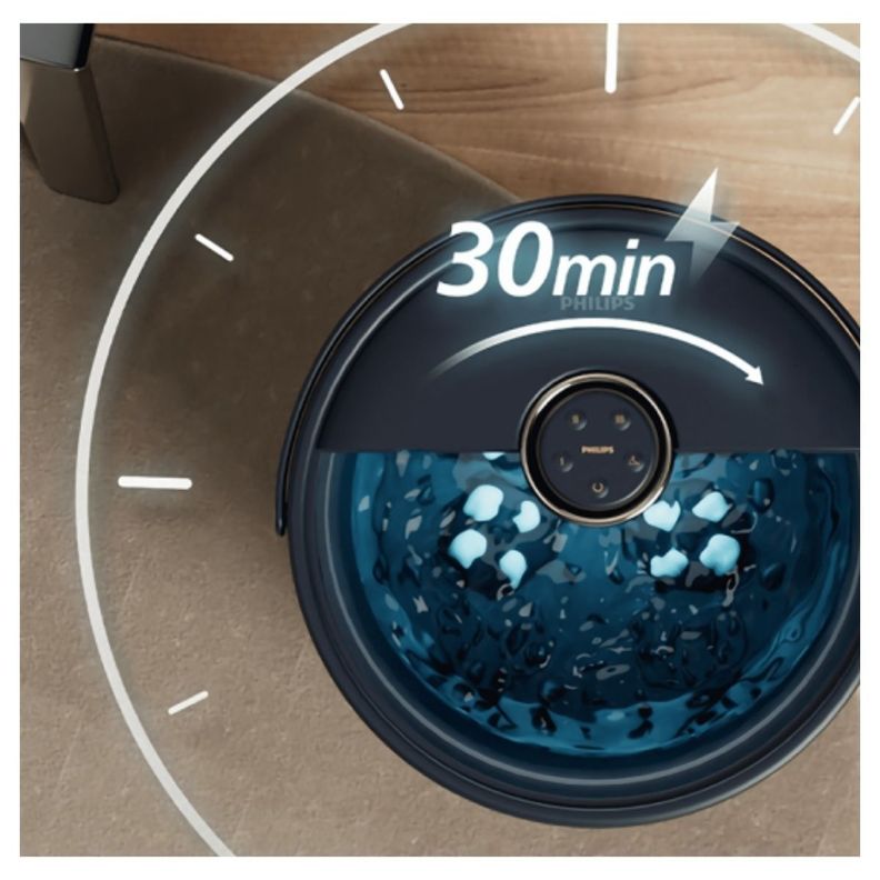 Philips Masajeador Spa para Pies Temperatura Constante PPM6501 - Azul Oscuro-7