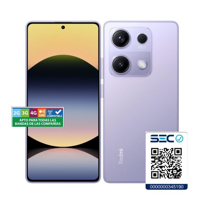 Xiaomi Redmi Note 14S 4G 8GB + 256GB Morado Boreal-1