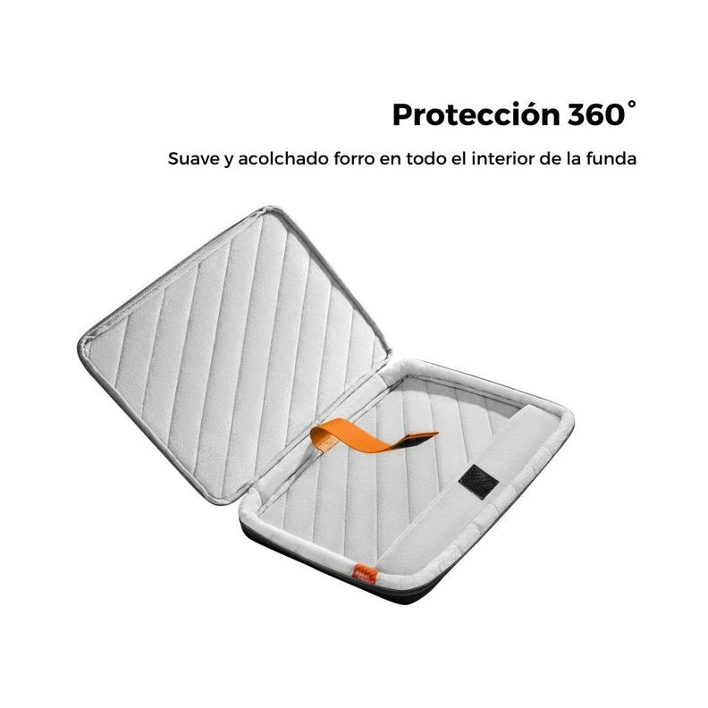 Tomtoc Maletín A22 hasta 15.6" - Negro-1