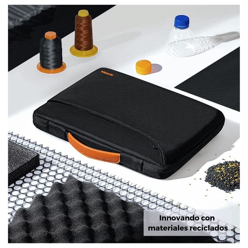 Tomtoc Maletín A22 hasta 15.6" - Negro-7