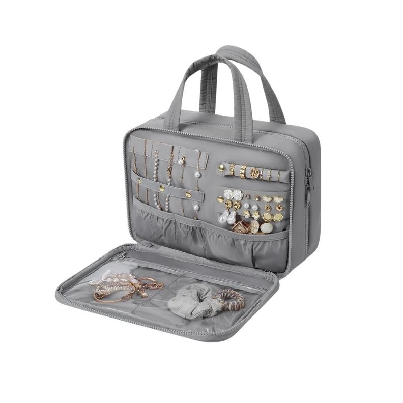 Bagsmart Neceser Multifuncional Spacesaver Puffy Grande - Gris-6