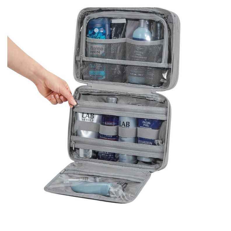 Bagsmart Neceser Multifuncional Spacesaver Puffy Grande - Gris-7