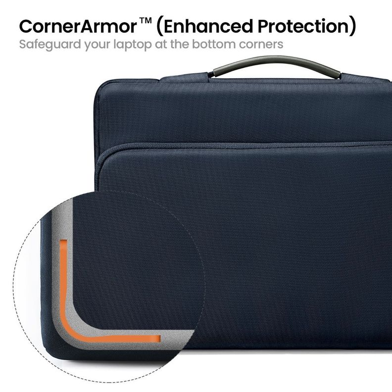 Tomtoc Maletin A14 Para 13" New MacBook Pro & Air M1-Azul Oscuro-1