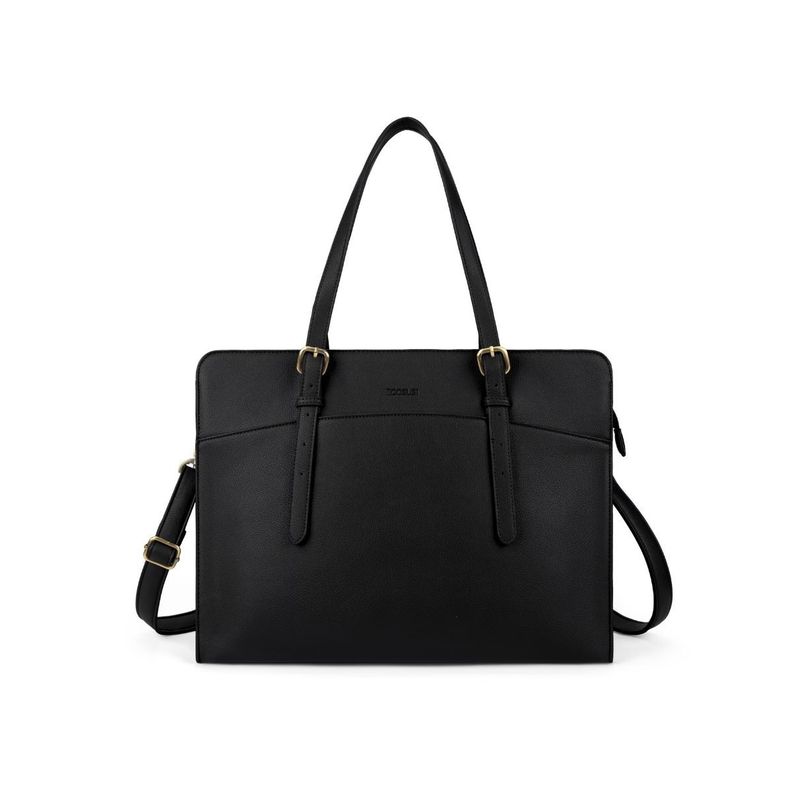 Ecosusi Bolso Tote Versátil para Notebook 15.6" - Negro-0