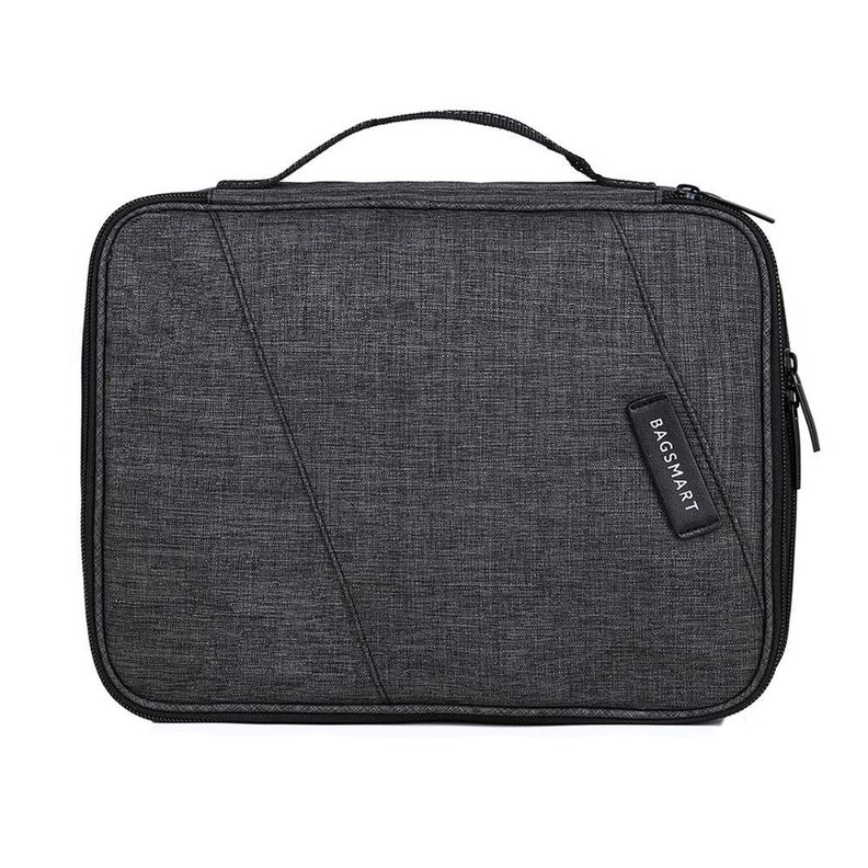 Bagsmart - Organizador de cables 2 niveles GLENDALE - Negro-0