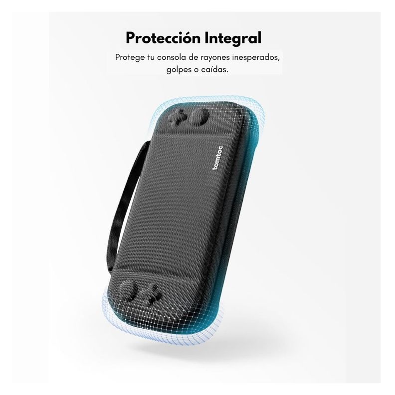 Tomtoc Estuche Mediano FancyCase-G05 Nintendo Switch / Oled - Negro-2