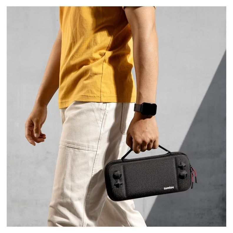 Tomtoc Estuche Mediano FancyCase-G05 Nintendo Switch / Oled - Negro-6