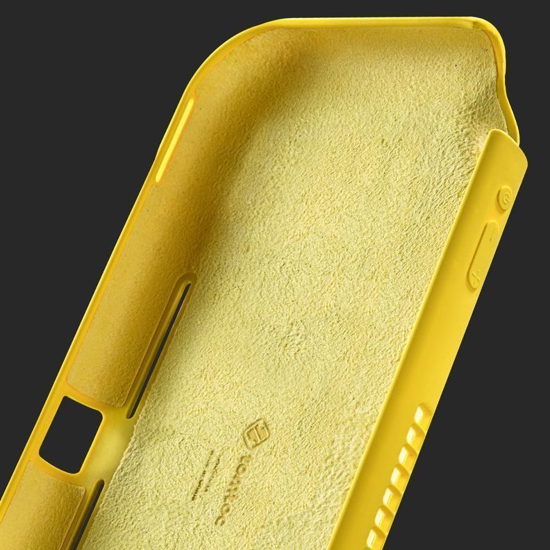 Tomtoc - Caracasa De Silicona Para Nintendo Switch Lite- Amarillo-1