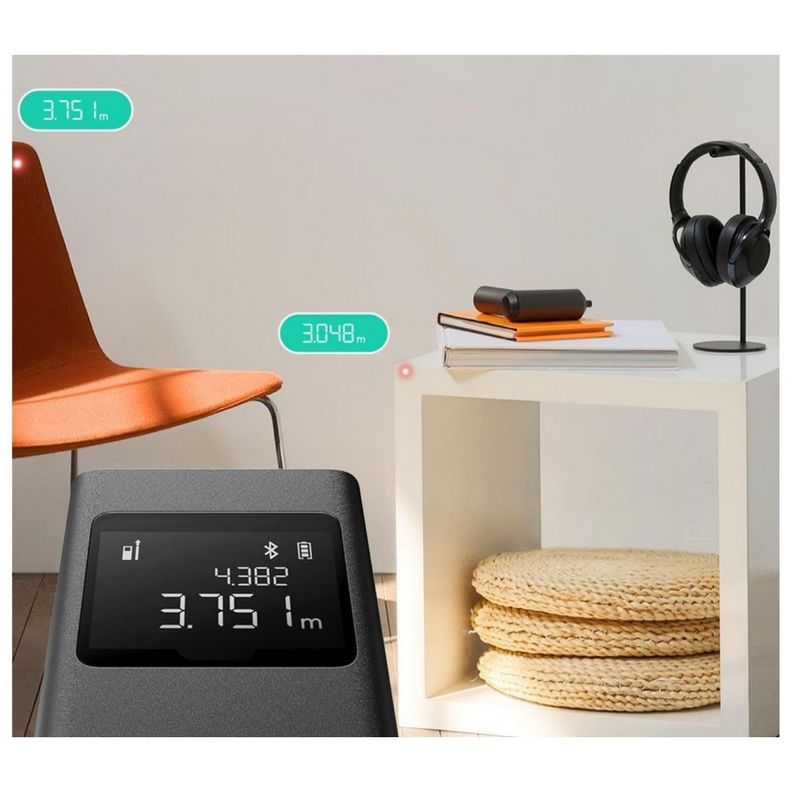 Xiaomi Medidor Láser Inteligente 5cm - 40m-4