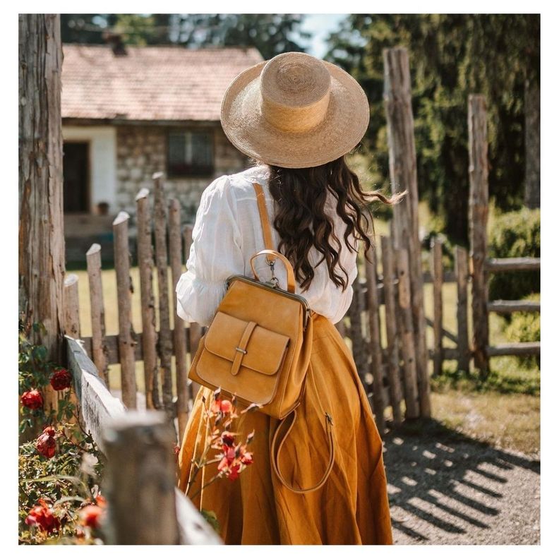 Ecosusi Mochila & Bolso Casual SHORTY - Amarillo-3