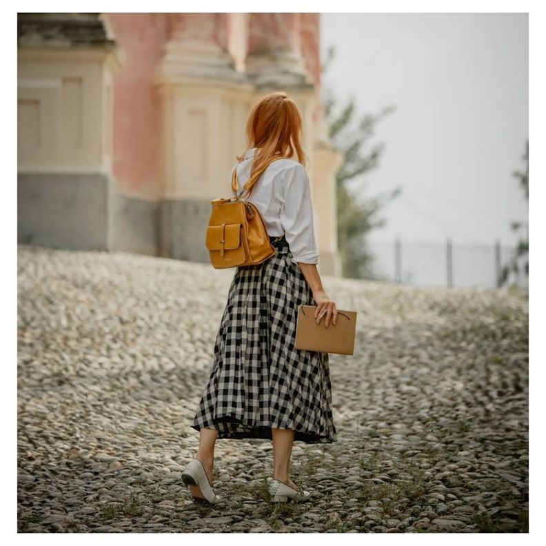 Ecosusi Mochila & Bolso Casual SHORTY - Amarillo-5