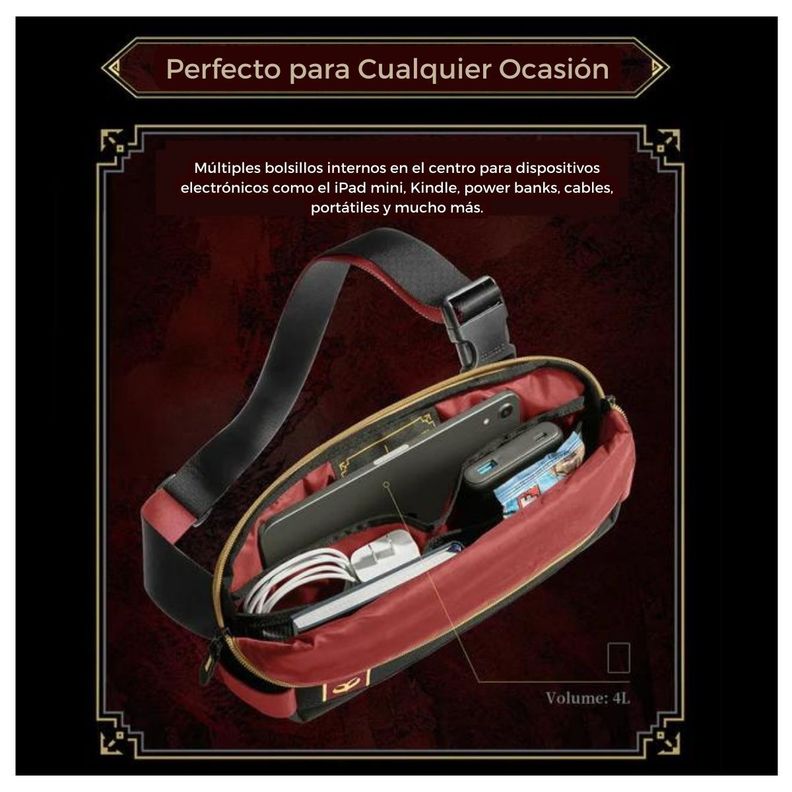 Tomtoc Bolso Sling Monster Hunter Royal Order para NS/IPad Mini - S-3