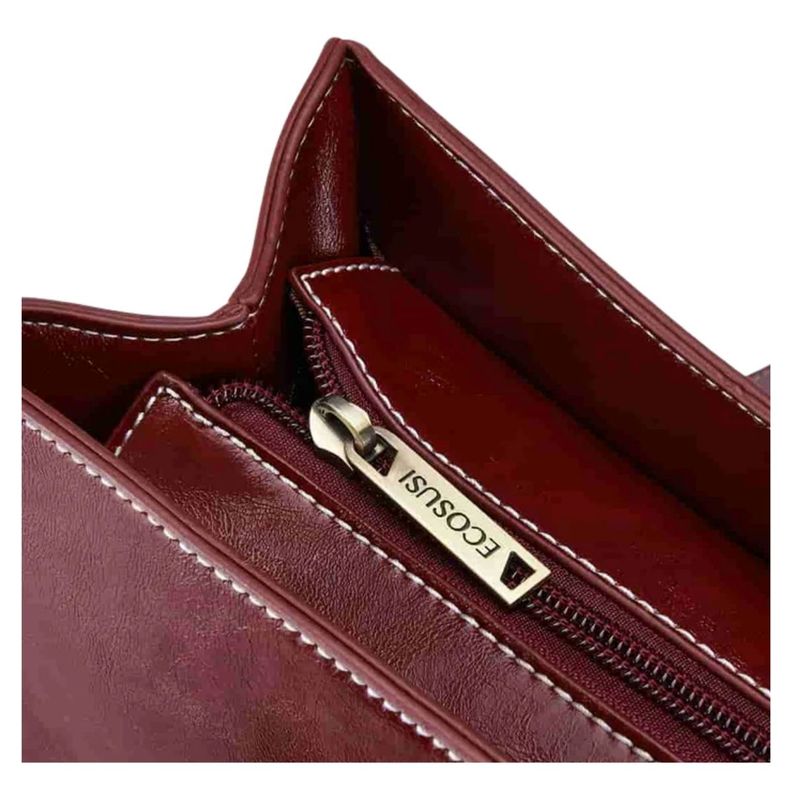 Ecosusi Mochila Wilder con Remaches para notebook 15,6" - Rojo Angola-7