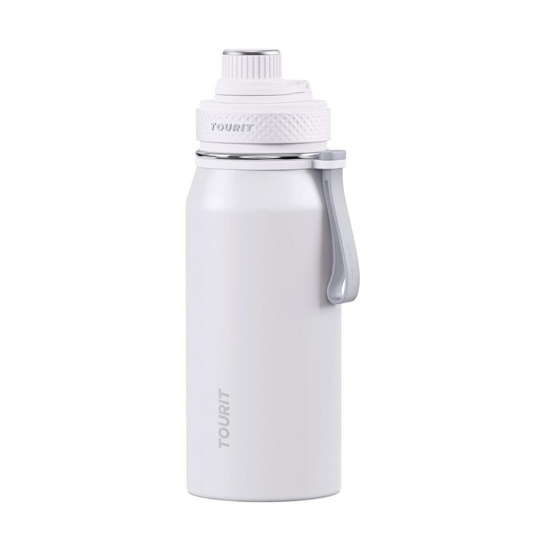 Tourit Botella de Agua Térmica Deportiva 32oz - Blanco-0