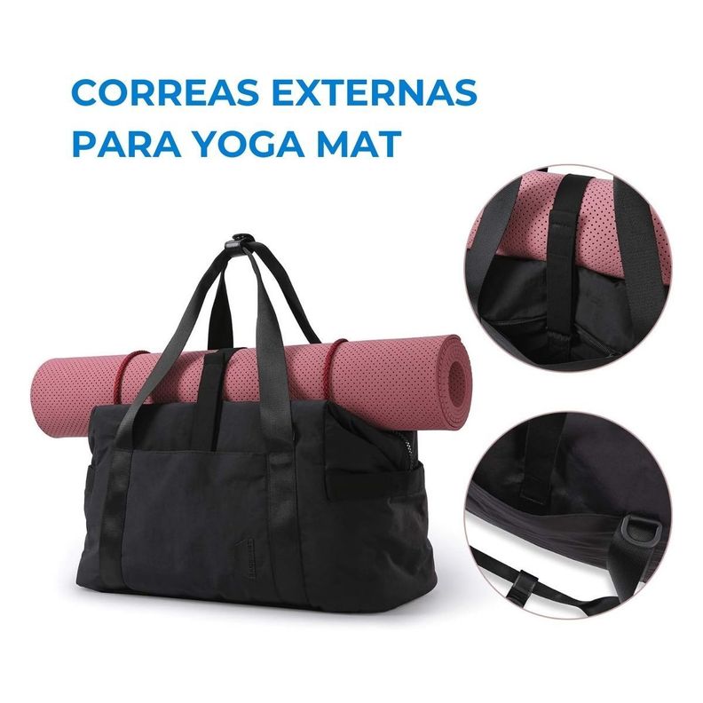 Bagsmart Bolso de Mano ZORAESQUE- Negro-1