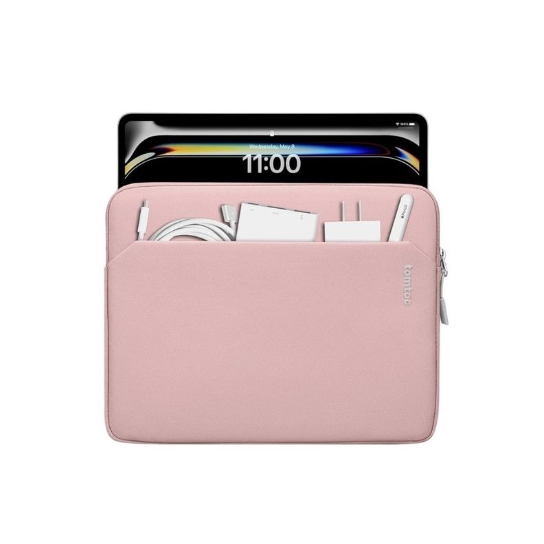 Tomtoc Funda Light- A18 para iPad Pro M4 de 13" - Rosado-1