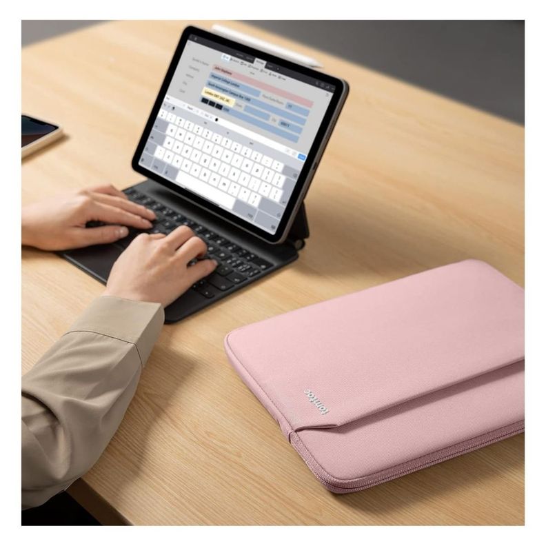 Tomtoc Funda Light- A18 para iPad Pro M4 de 13" - Rosado-6