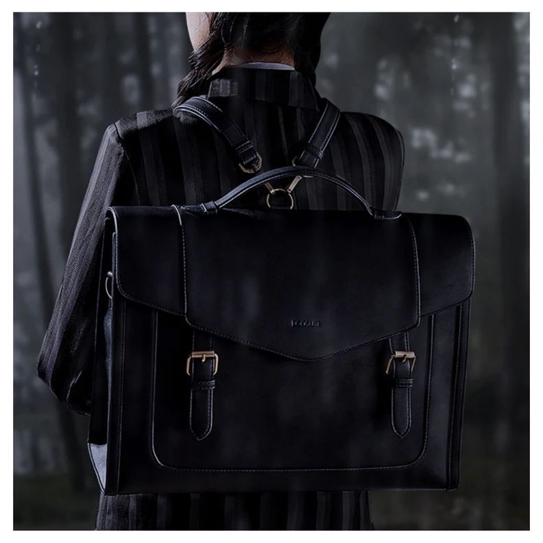 Ecosusi Maletín & Mochila Julie para notebook 15,6” - Negro-7