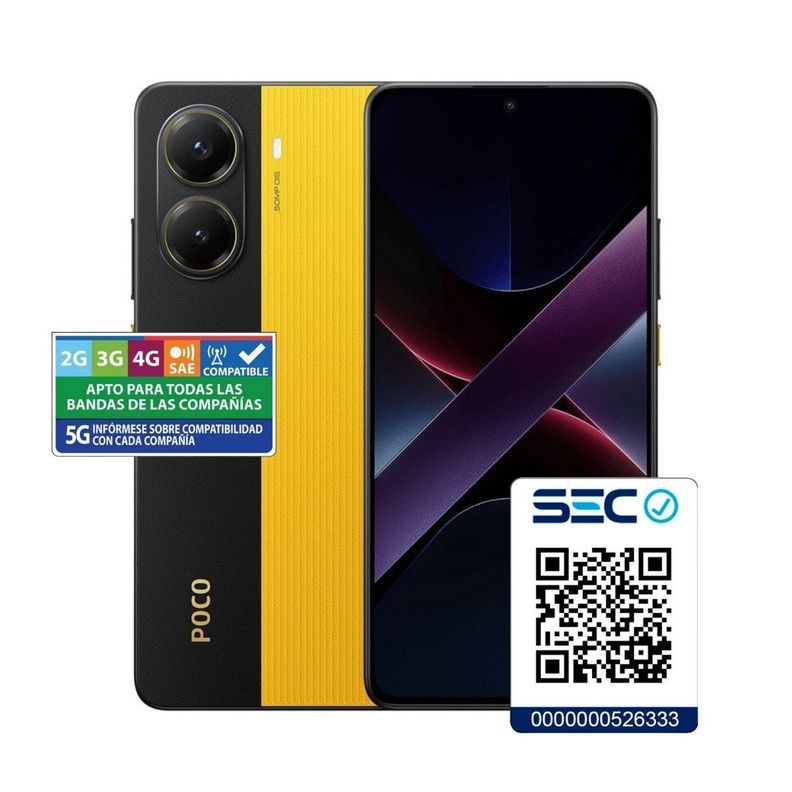 Xiaomi Poco X7 Pro 5G 8GB + 256GB Amarillo-1