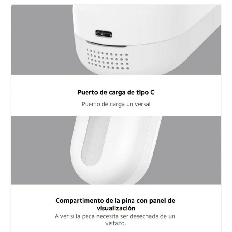 Xiaomi Removedor de Pelusas Eléctrico Lint Remover - Blanco-6