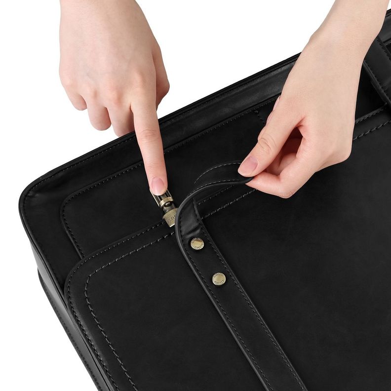 Ecosusi Maletín BOW removible para laptop 15.6"- Negro-3
