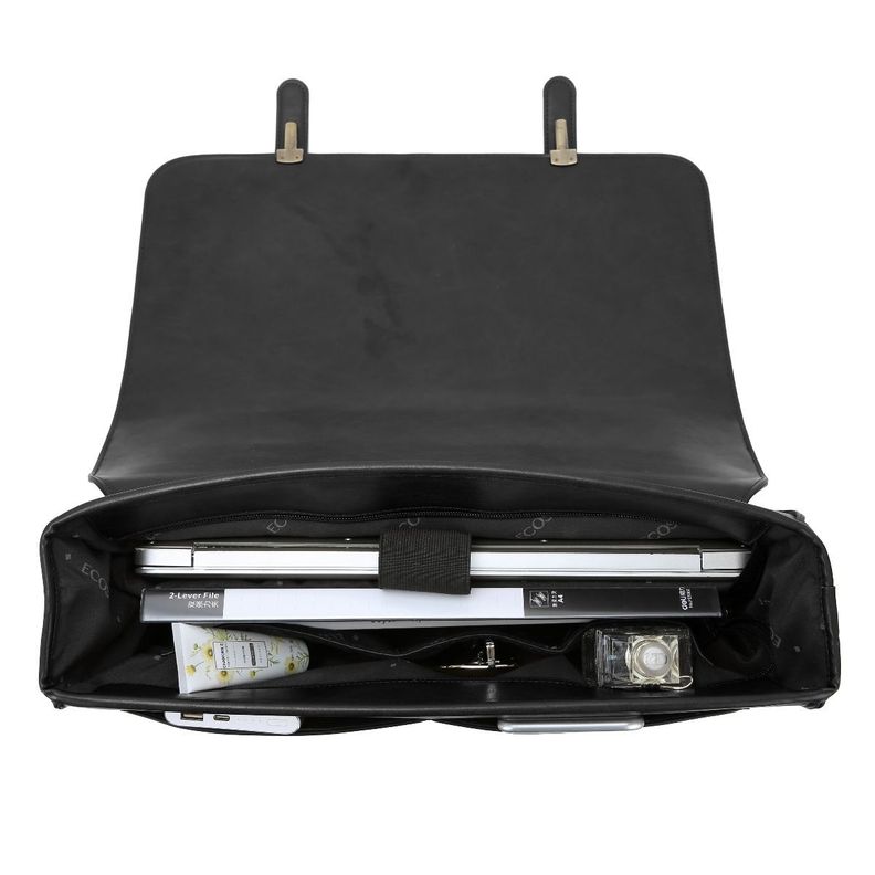 Ecosusi Maletín BOW removible para laptop 15.6"- Negro-7