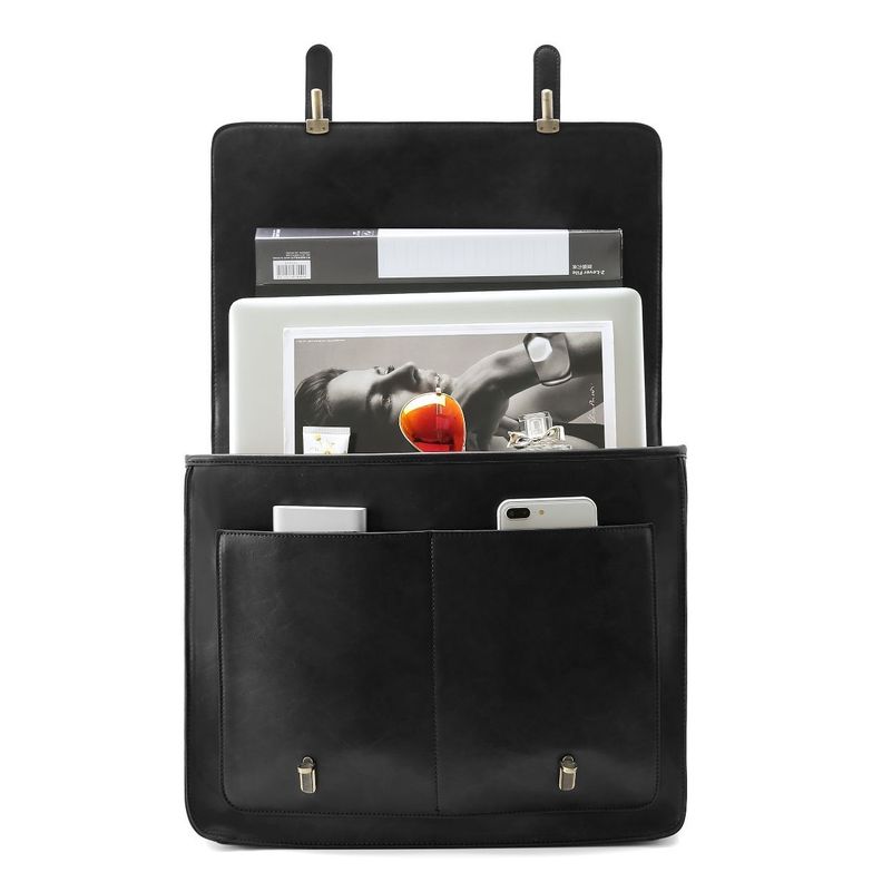 Ecosusi Maletín BOW removible para laptop 15.6"- Negro-2