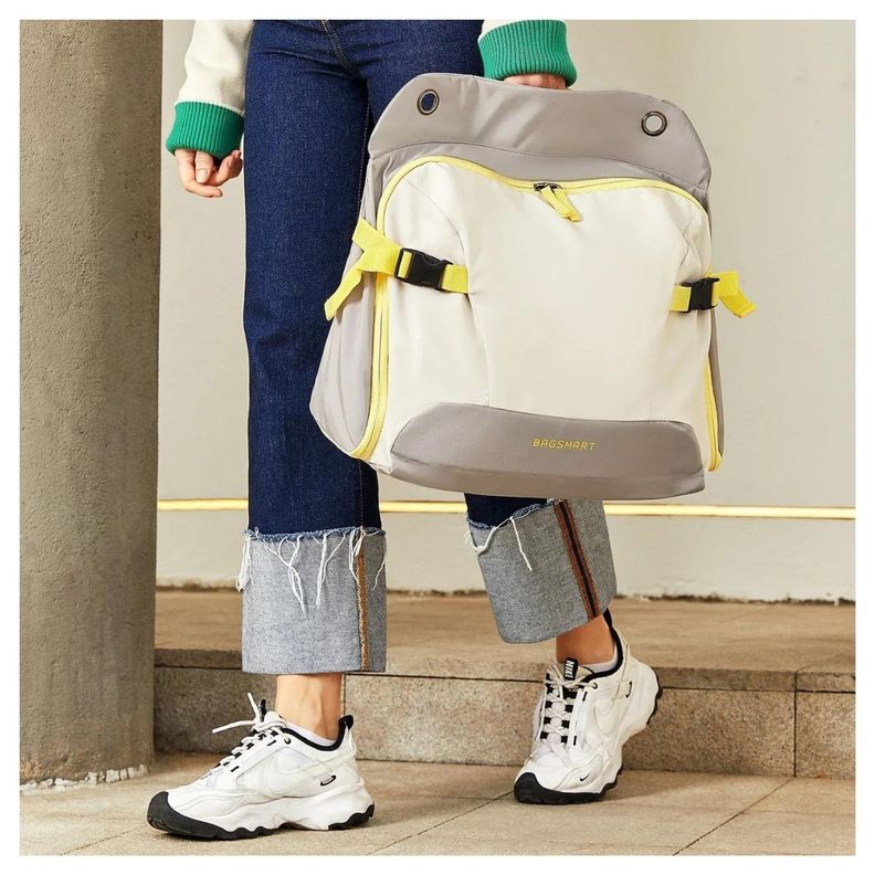 Bagsmart Bolso Organizador de Equipaje TravelEase Closet Portátil - Gris-2