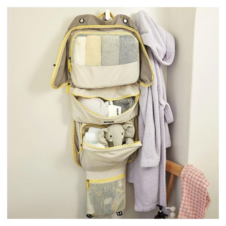 Bagsmart Bolso Organizador de Equipaje TravelEase Closet Portátil - Gris-6